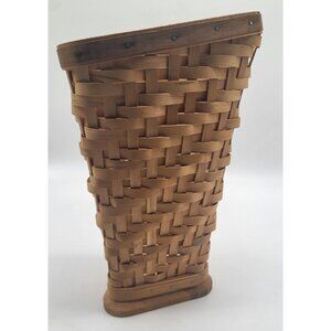 Longaberger 2005 Collectors Club Heartwood Vase Basket and Protector